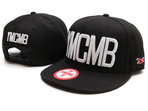 Boné YMCMB preto e branco