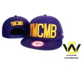 Boné YMCMB roxo e amarelo