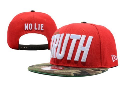 Boné TRUTH vermelho e camuflado