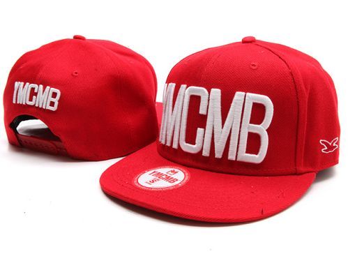 Bone YMCMB vermelho e branco